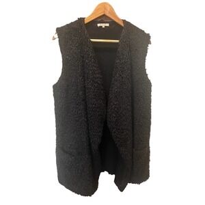 KANVAS fuzzy long Vest